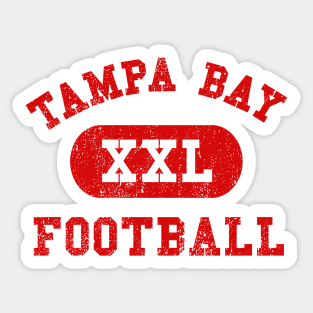 Tampa Bay Football Sticker